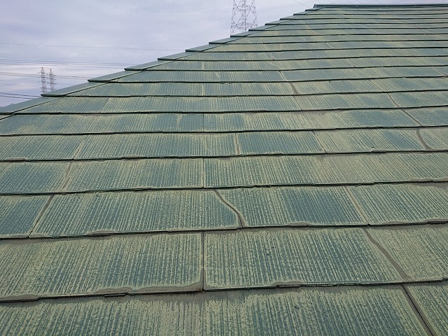 カラーベスト屋根の確認